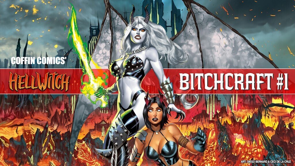 Brian Pulido's All New Hellwitch: Bitchcraft #1!!!