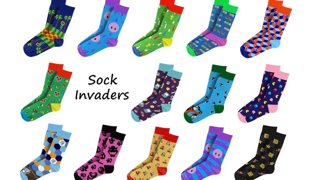 Invaders: Socks Made For Gamers