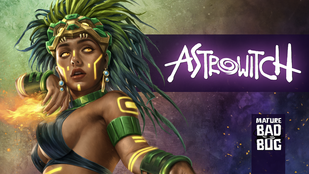 AstroWitch #2 - A sexy, NSFW fantasy comic series