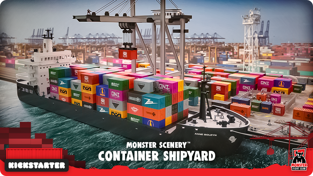 Monster Scenery™: Container Shipyard
