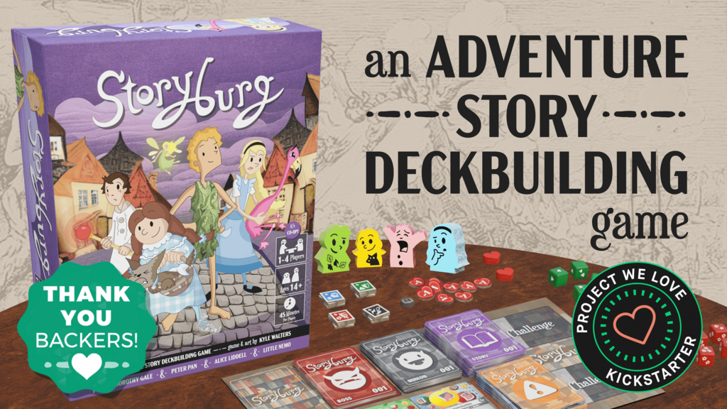Storyburg: An Adventure Story Deckbuilding Game